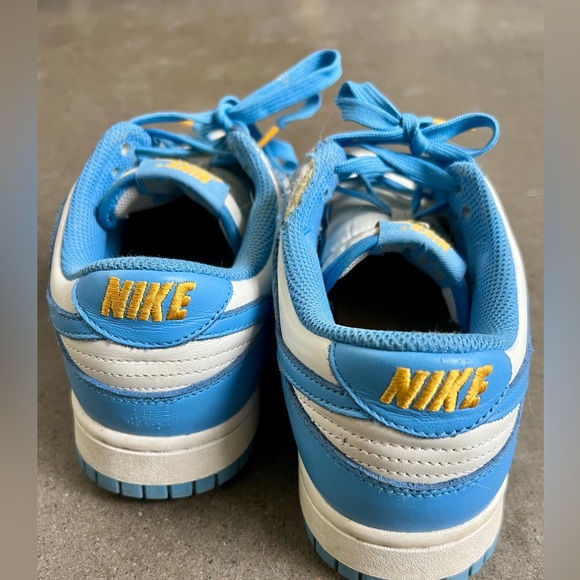 Nike Dunk Low Coast Sail University Gold UNC Blue White Size 8 women’s $350 - Picture 4 of 4